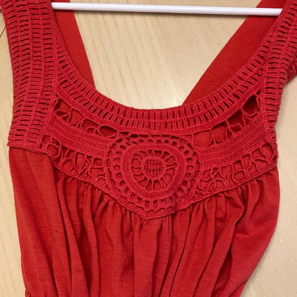 A-List Ladies Elegant Orange Sundress - Picture 7 of 10